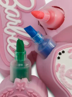 4 Stuks Stapelbare Geurende Barbie-markeerstiften
