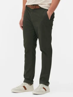 Aansluitende Chinobroek Met Stretch