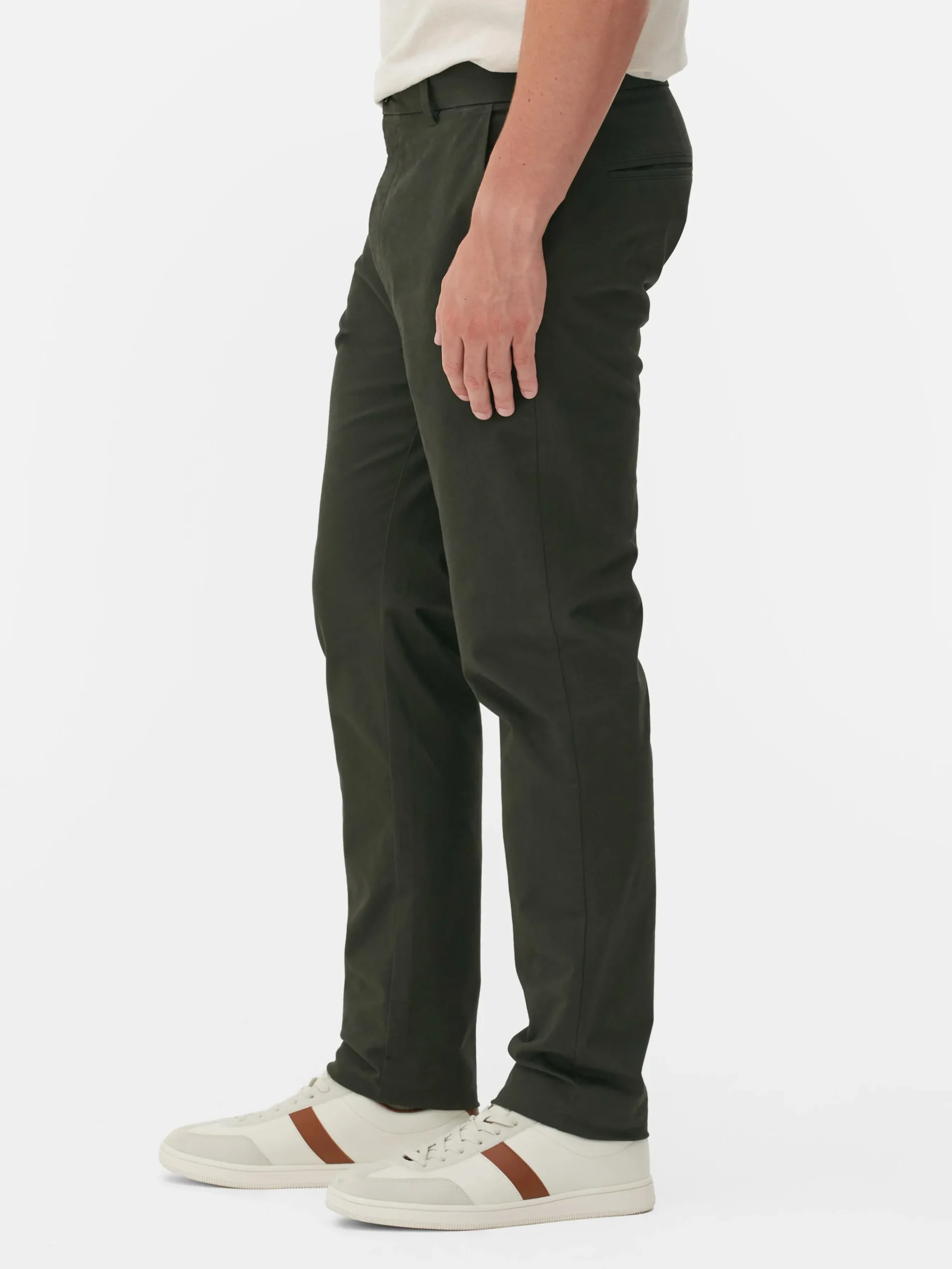 Aansluitende Chinobroek Met Stretch