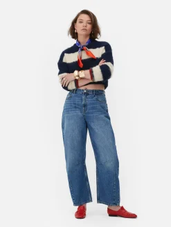 Acid Wash Barrel-jeans Rita Ora