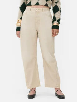 Acid Wash Barrel-jeans Rita Ora