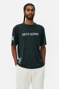 Acid Wash T-shirt Disney's Mickey Mouse X Keith Haring