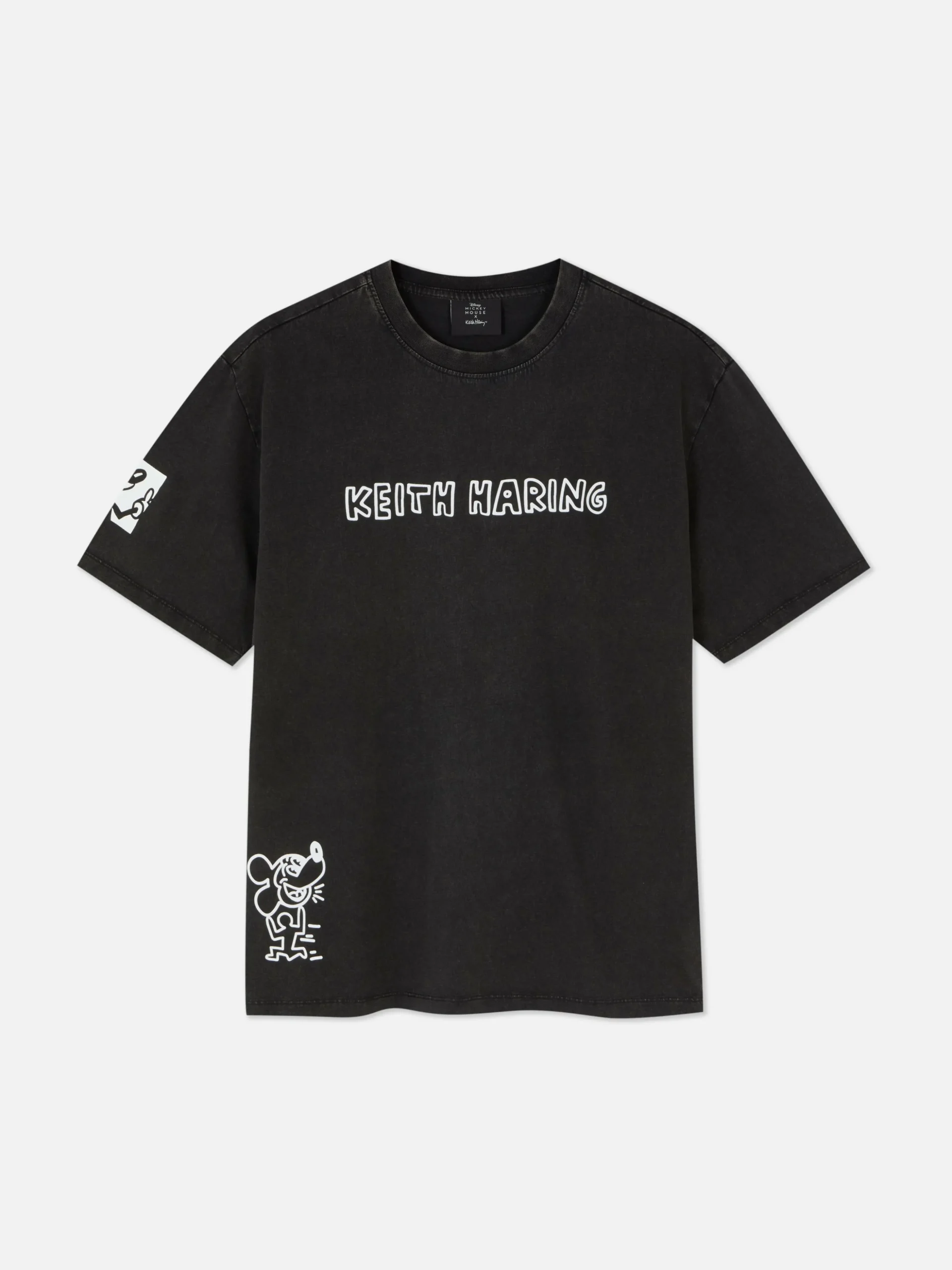 Acid Wash T-shirt Disney's Mickey Mouse X Keith Haring