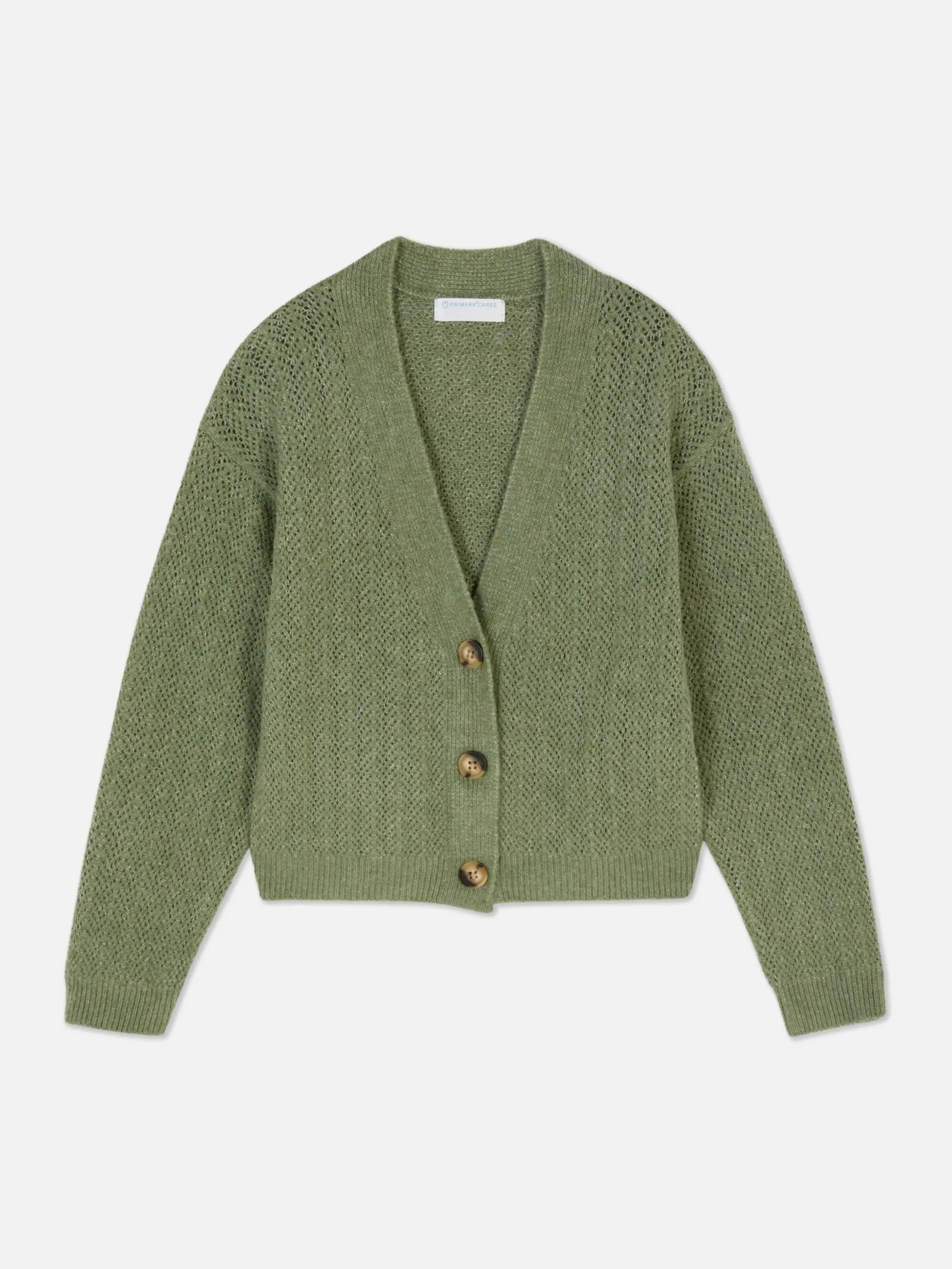 Ajour Vest Met V-hals