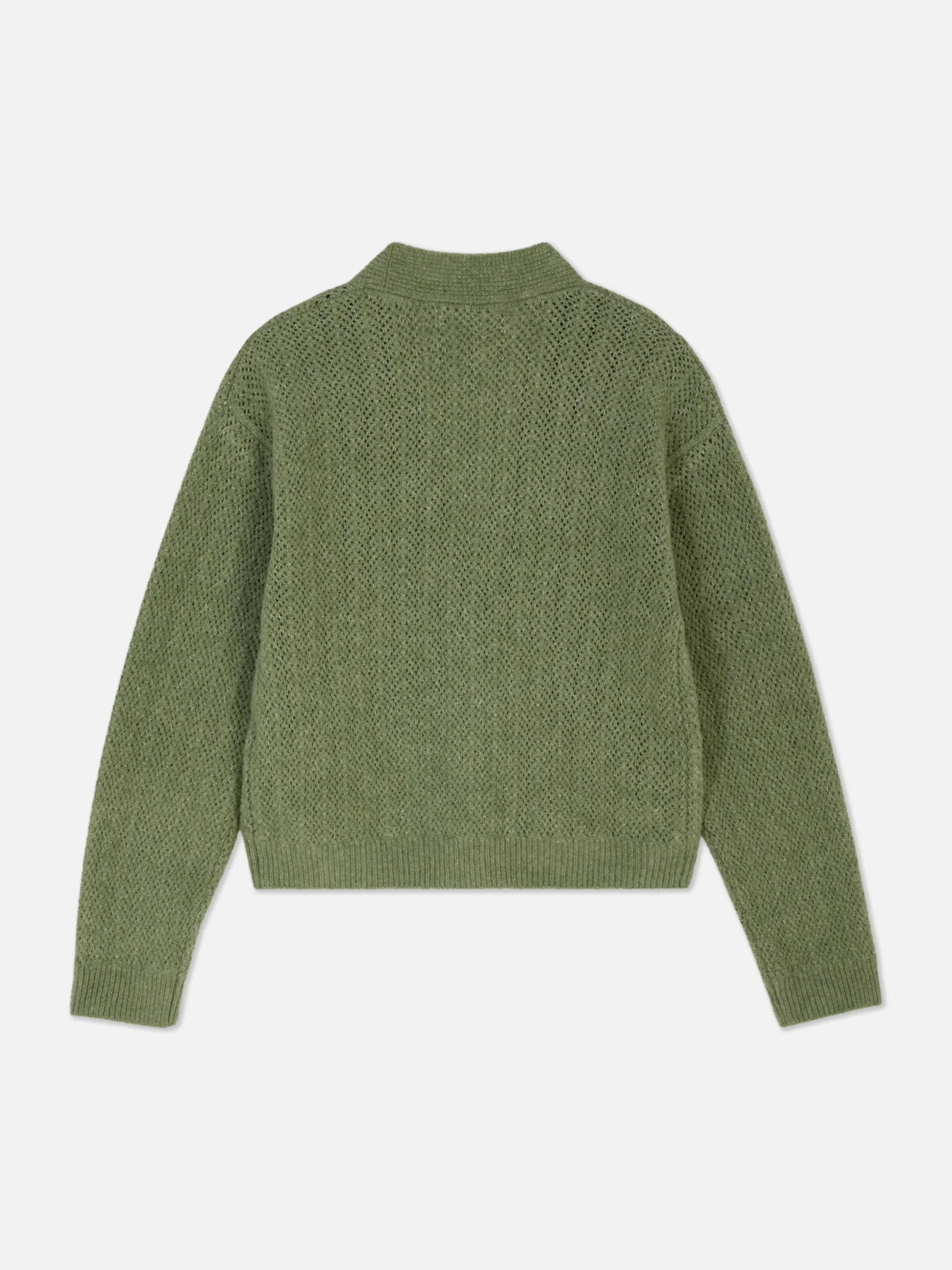 Ajour Vest Met V-hals