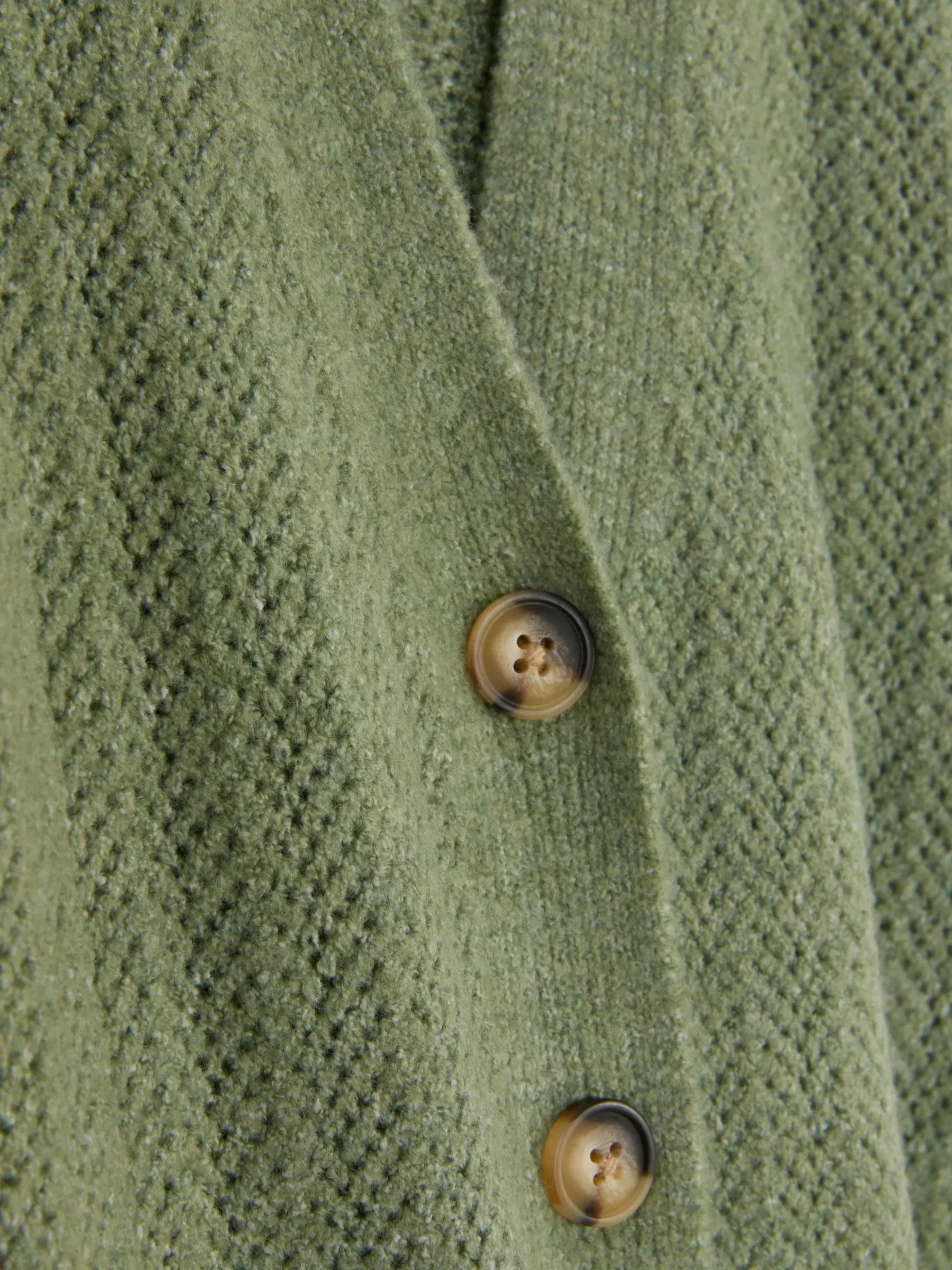 Ajour Vest Met V-hals