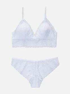 All Over Kanten Bralette En Brazilian Lingerieset