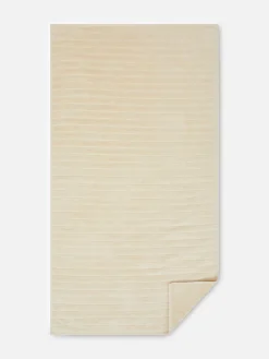 Badhanddoek Met Geribde Textuur