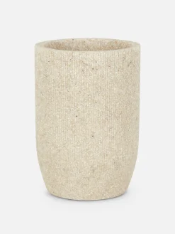 Badkamerbeker Met Textuur