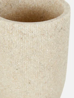 Badkamerbeker Met Textuur