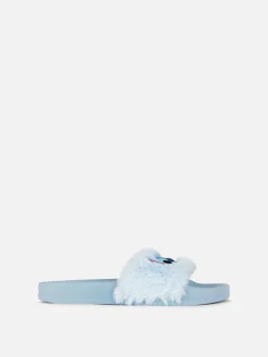 Badslippers Met Imitatiebont Disney's Stitch