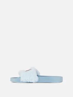 Badslippers Met Imitatiebont Disney's Stitch