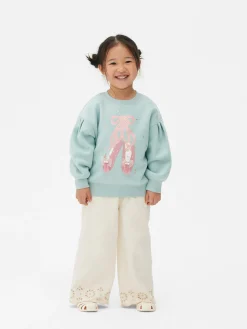 Ballerina's En Appliqué Sweatshirt