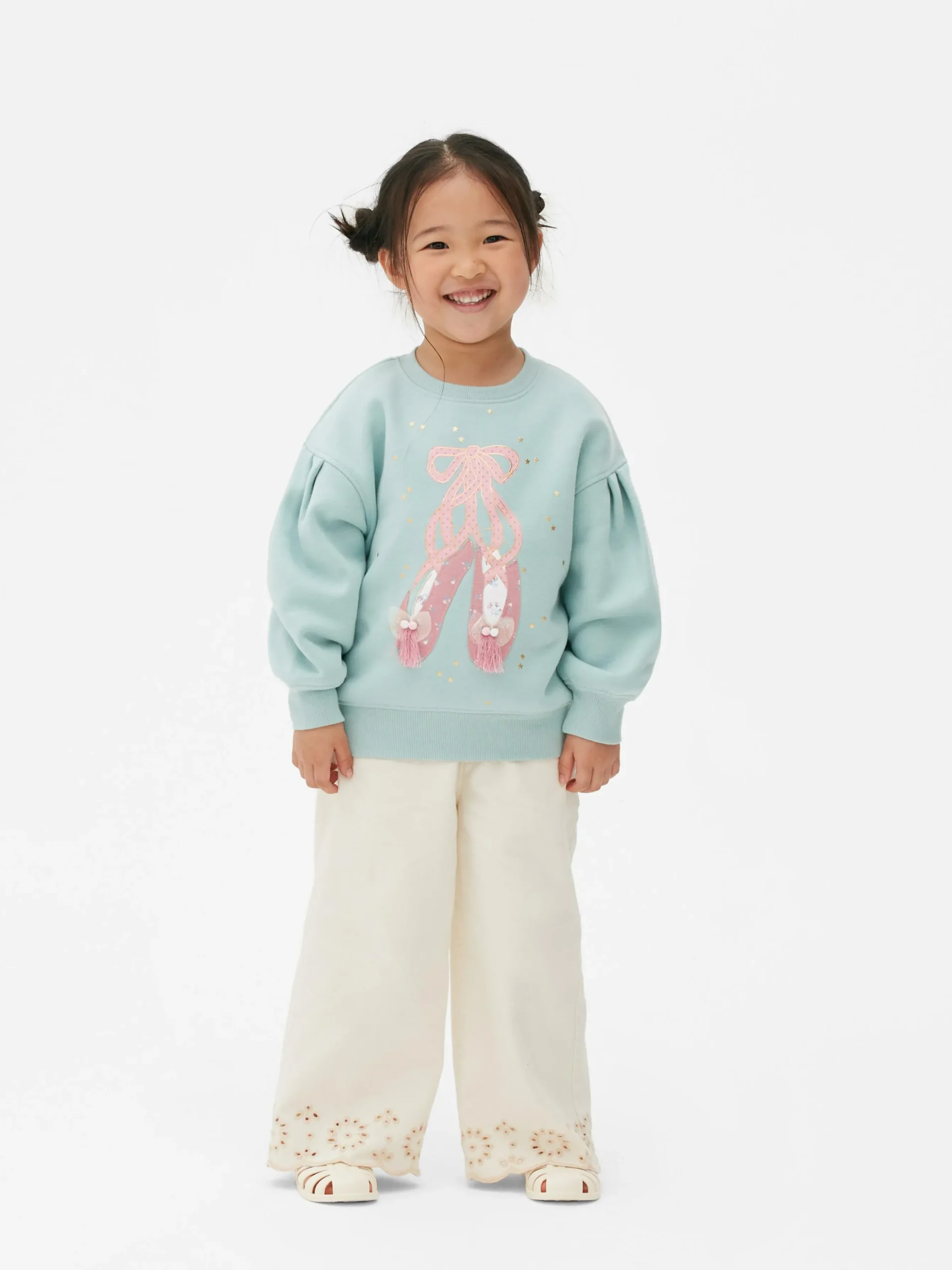 Ballerina's En Appliqué Sweatshirt