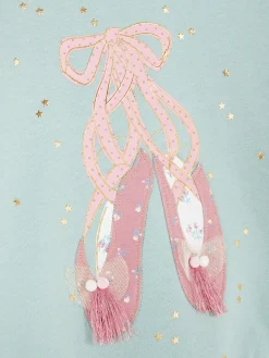 Ballerina's En Appliqué Sweatshirt