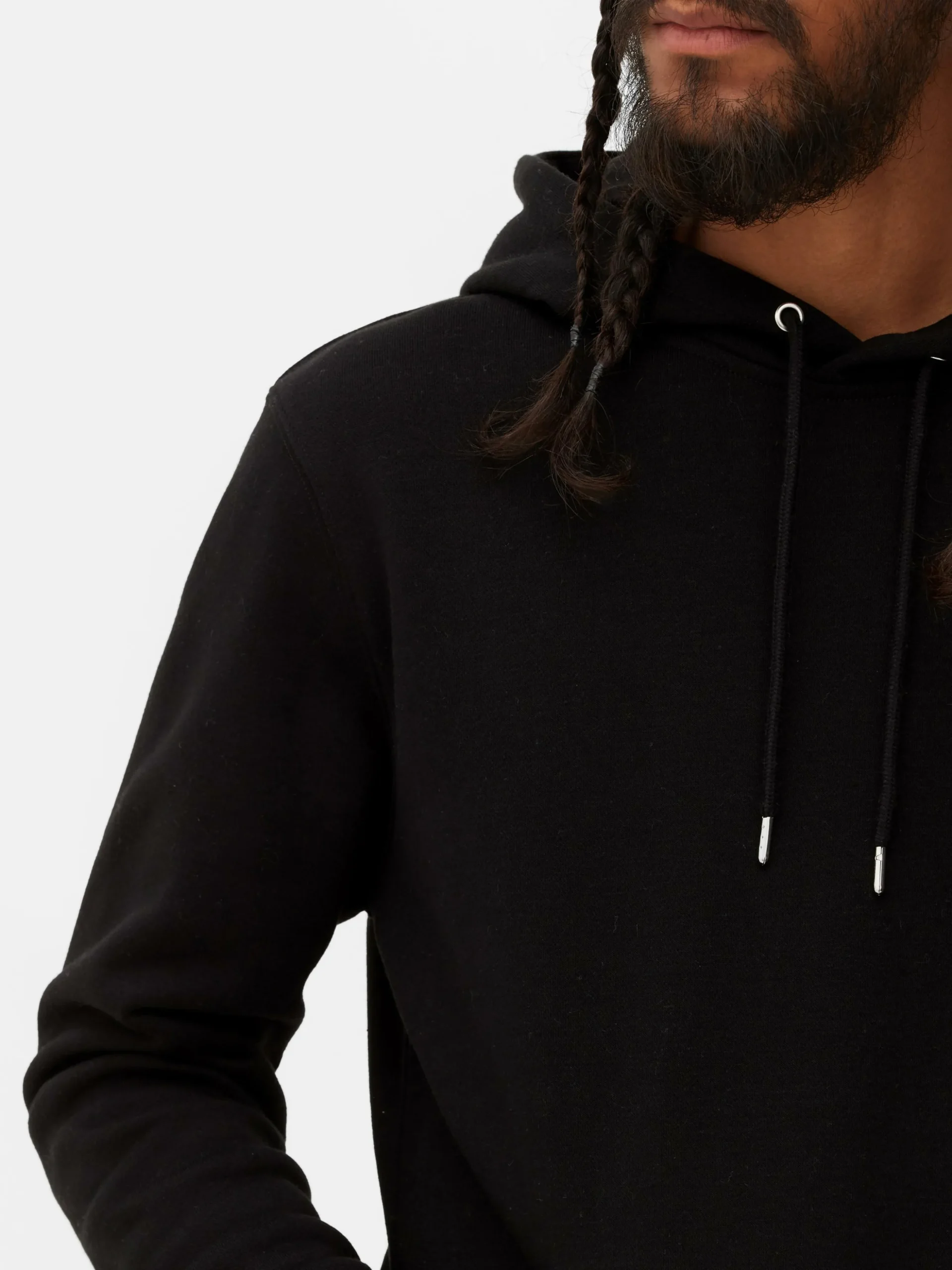 Basic Hoodie Met Regular Fit