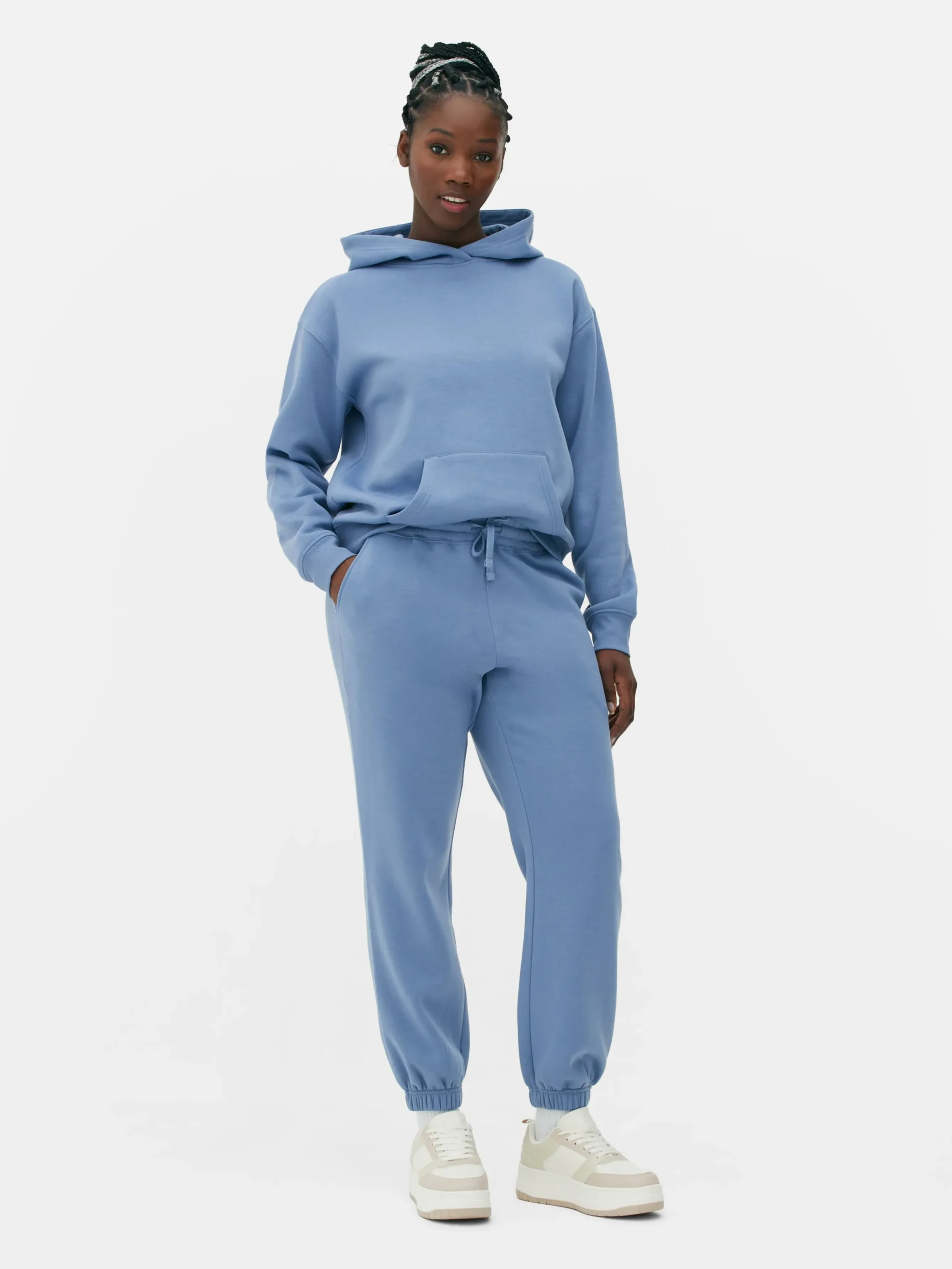 Basic Joggingbroek Met Regular Fit