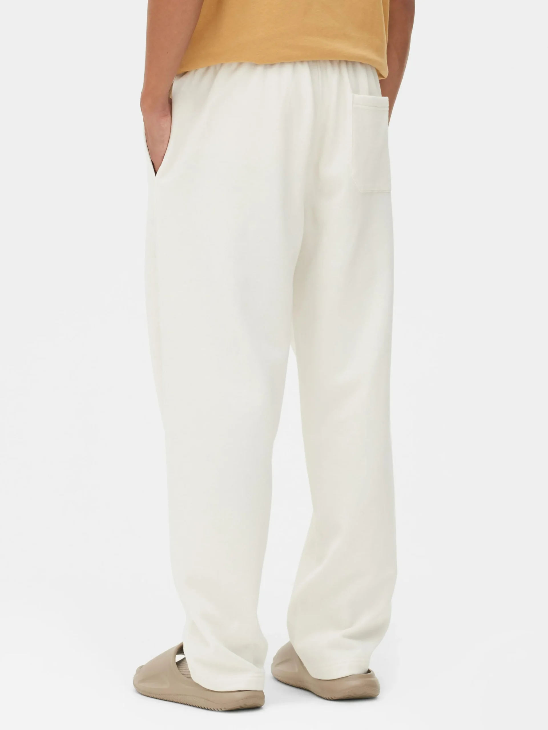 Basic Joggingbroek Met Rechte Pijpen