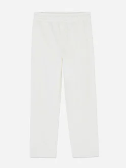 Basic Joggingbroek Met Rechte Pijpen
