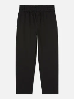Basic Joggingbroek Met Rechte Pijpen