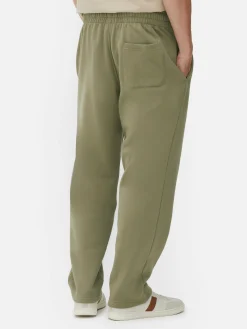Basic Joggingbroek Met Rechte Pijpen
