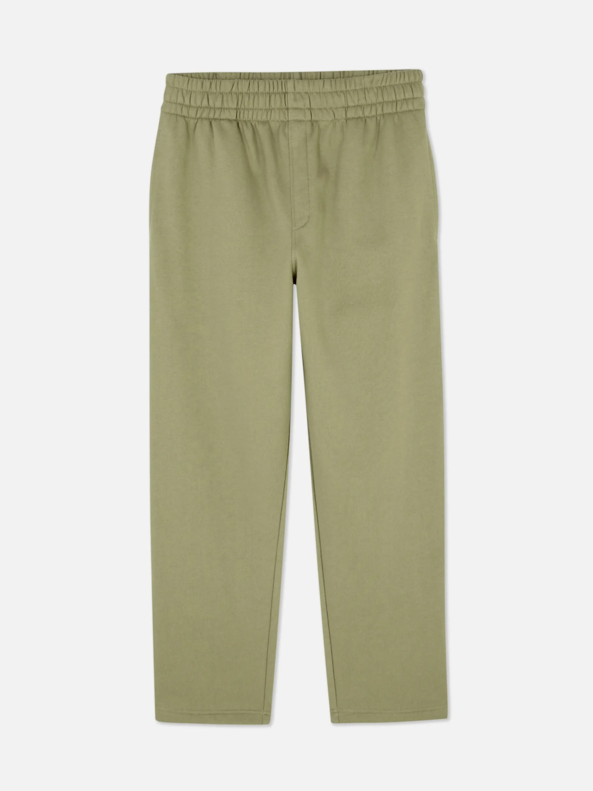 Basic Joggingbroek Met Rechte Pijpen