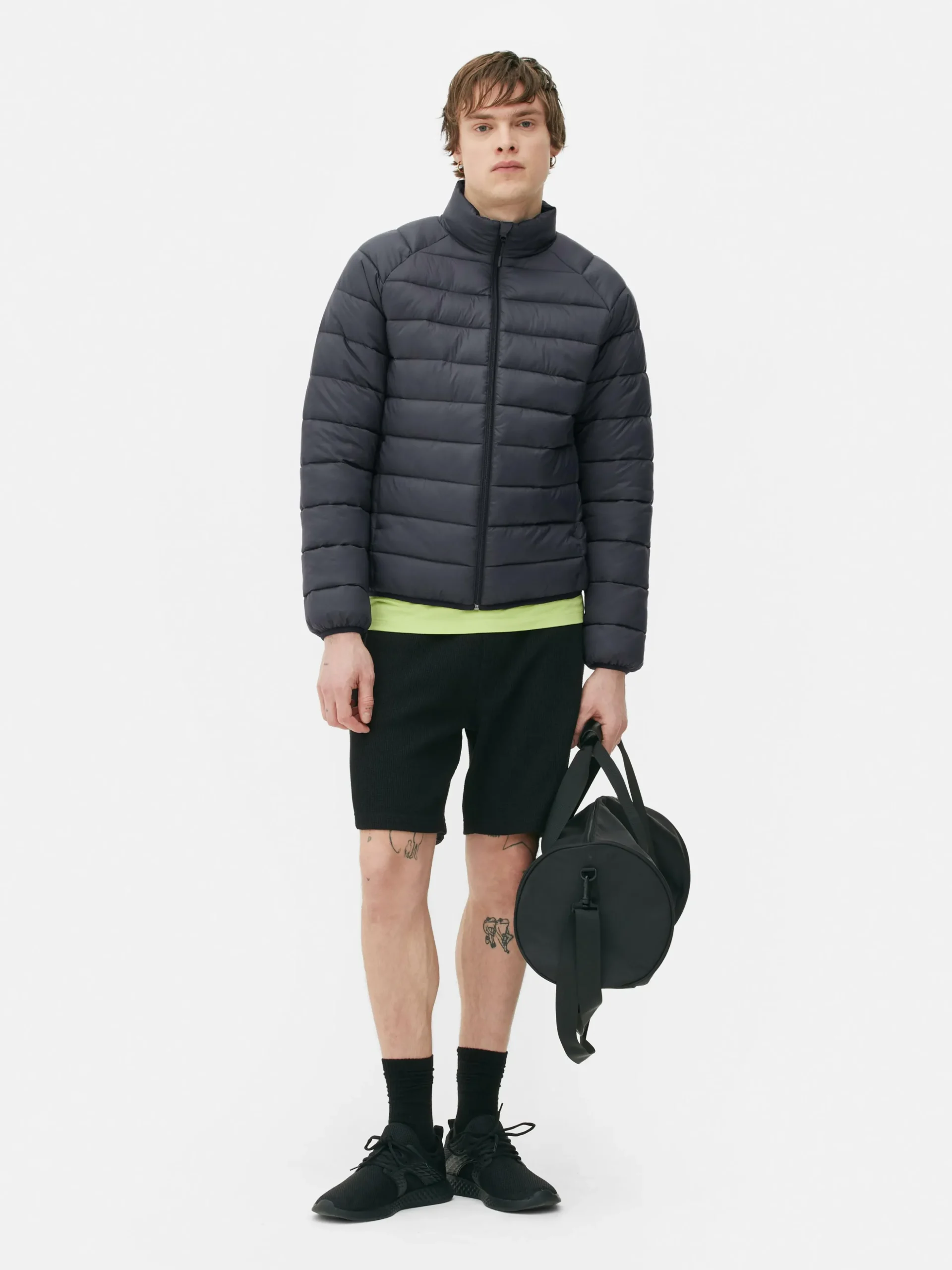 Basic Pufferjack Met Opstaande Kraag