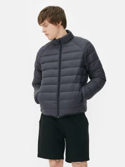 Basic Pufferjack Met Opstaande Kraag