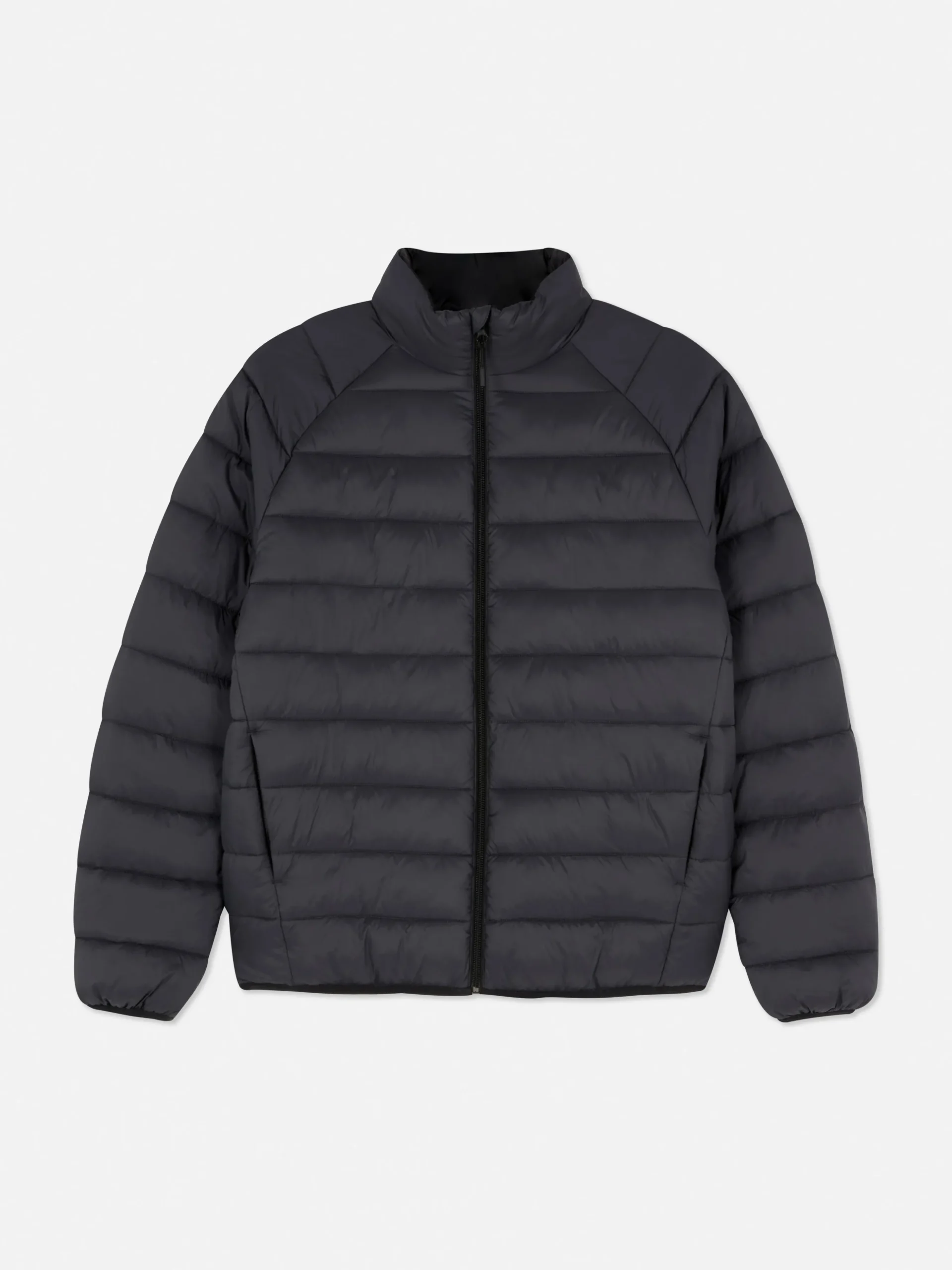 Basic Pufferjack Met Opstaande Kraag