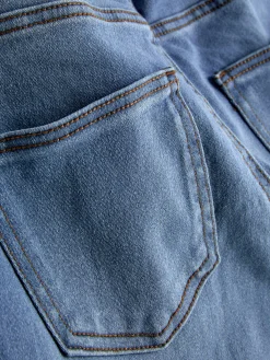 Basic Skinny Jeans Met Halfhoge Taille