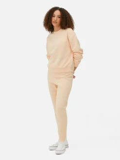 Basic Sweatshirt Met Ronde Hals