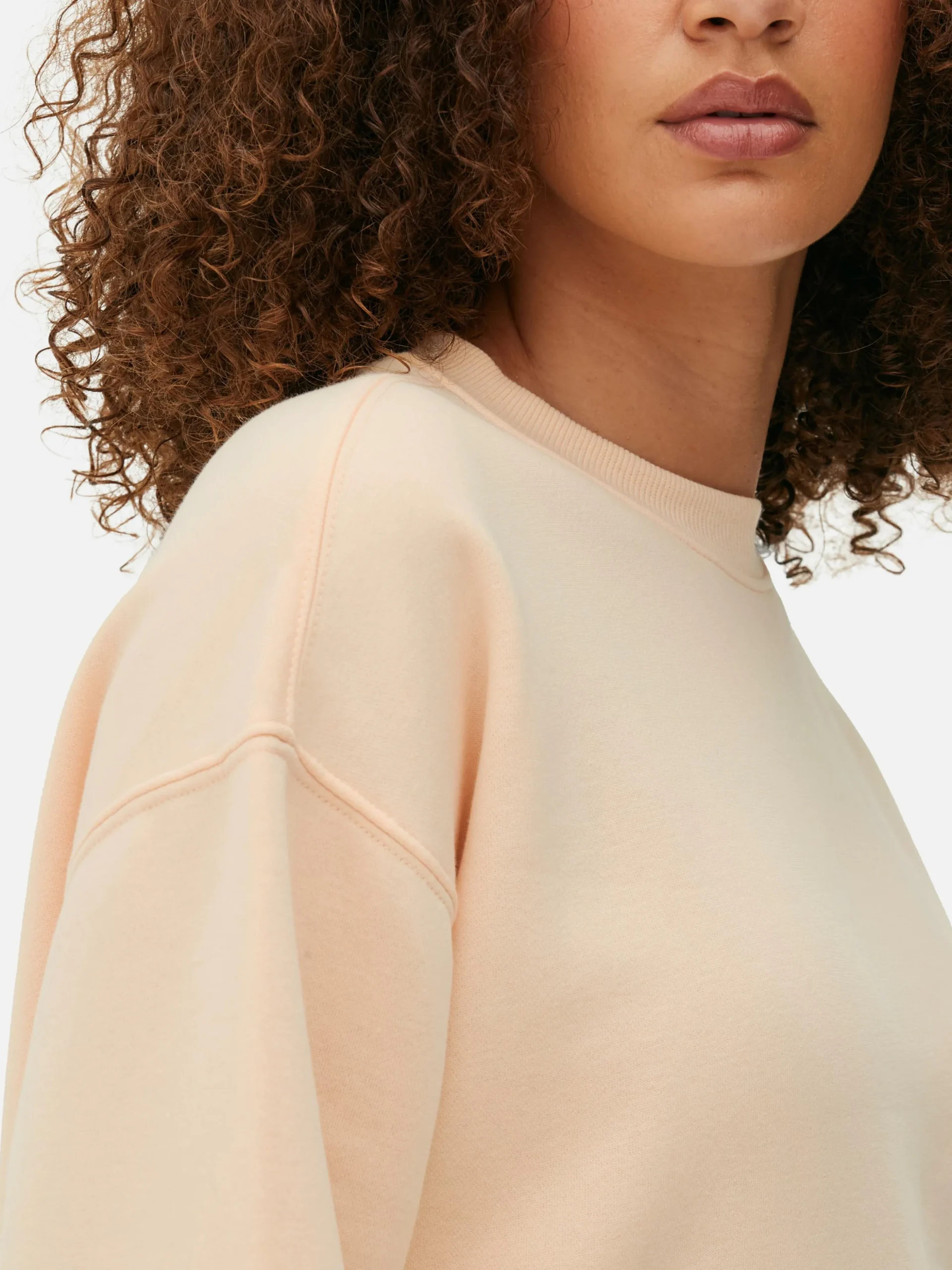 Basic Sweatshirt Met Ronde Hals