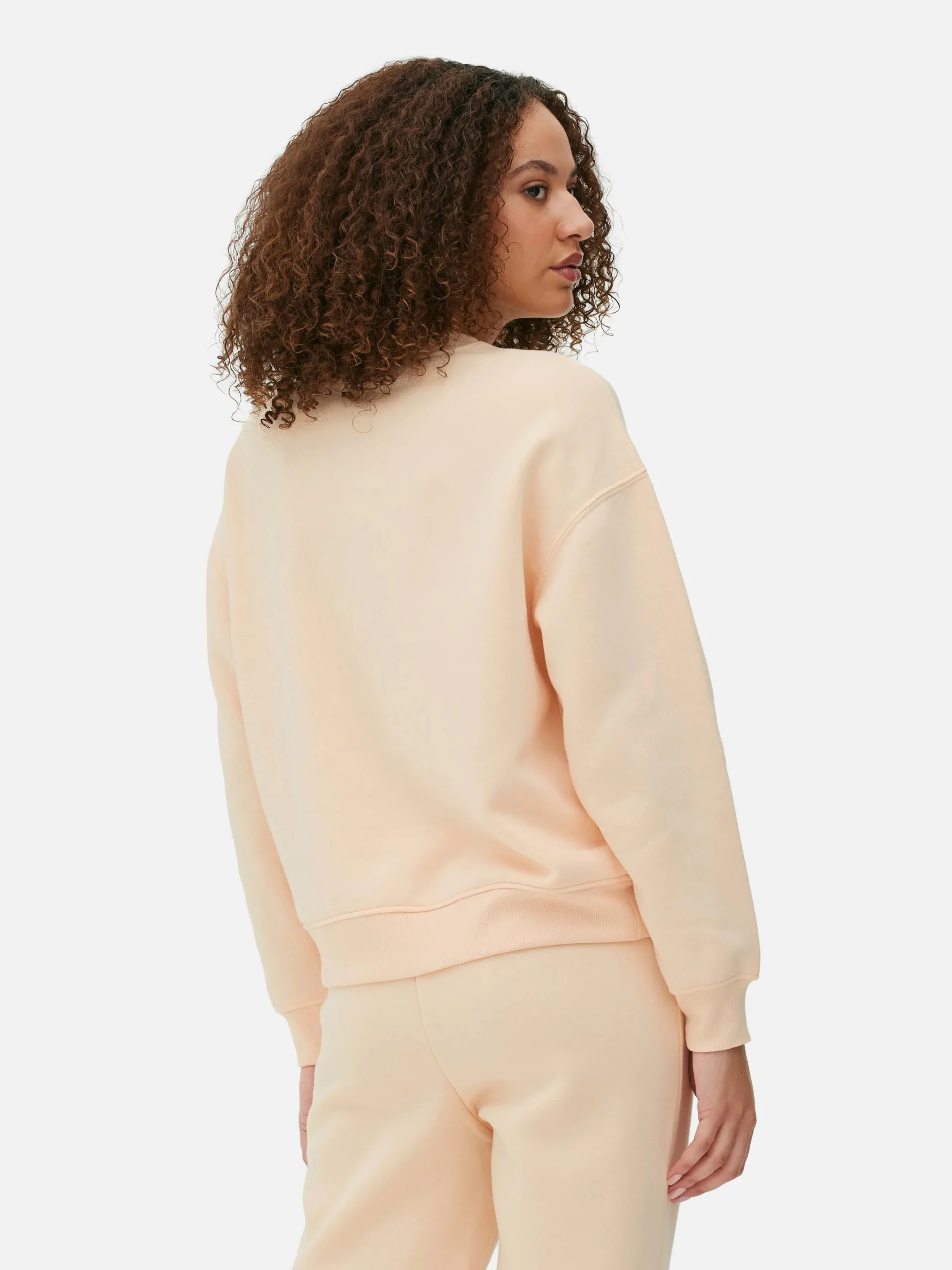 Basic Sweatshirt Met Ronde Hals