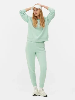 Basic Sweatshirt Met Ronde Hals