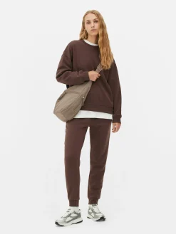 Basic Sweatshirt Met Ronde Hals
