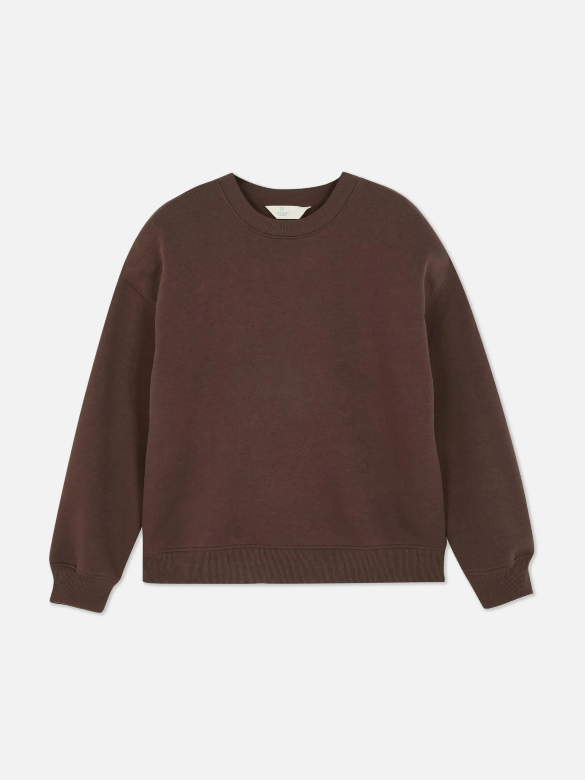 Basic Sweatshirt Met Ronde Hals