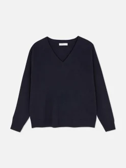 Basic Trui Met V-hals