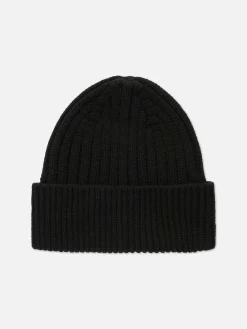 Beanie Met Robuuste Ribtextuur