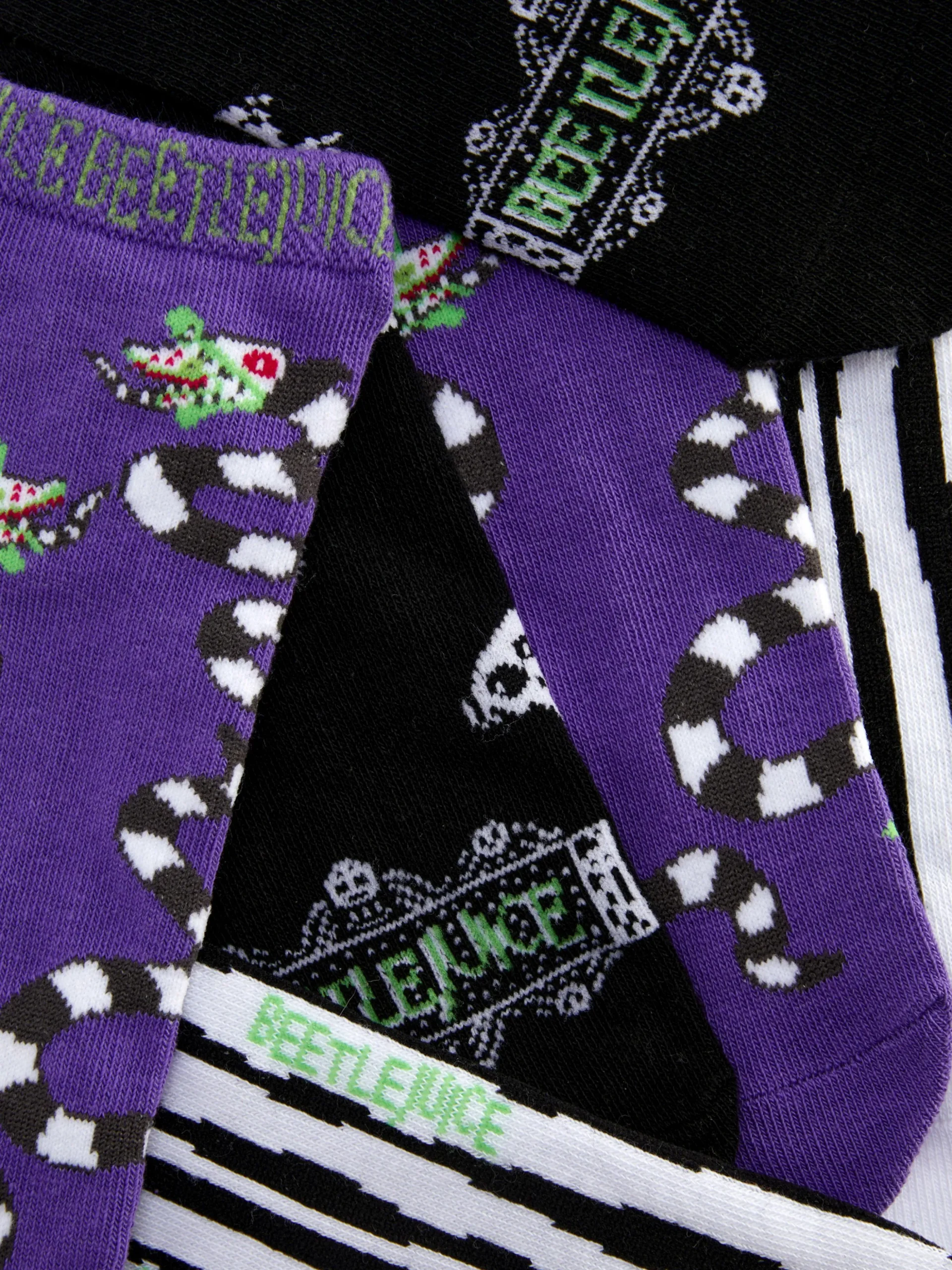 Beetlejuice Sneakersokken, 3 Paar