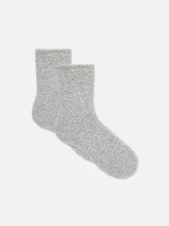 Behaaglijke Bouclé Sokken, 2 Paar