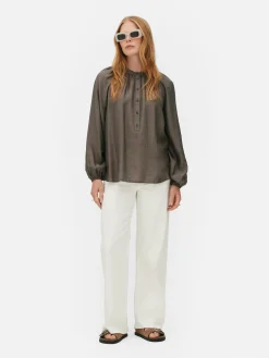 Blouse Met Ballonmouwen The Edit