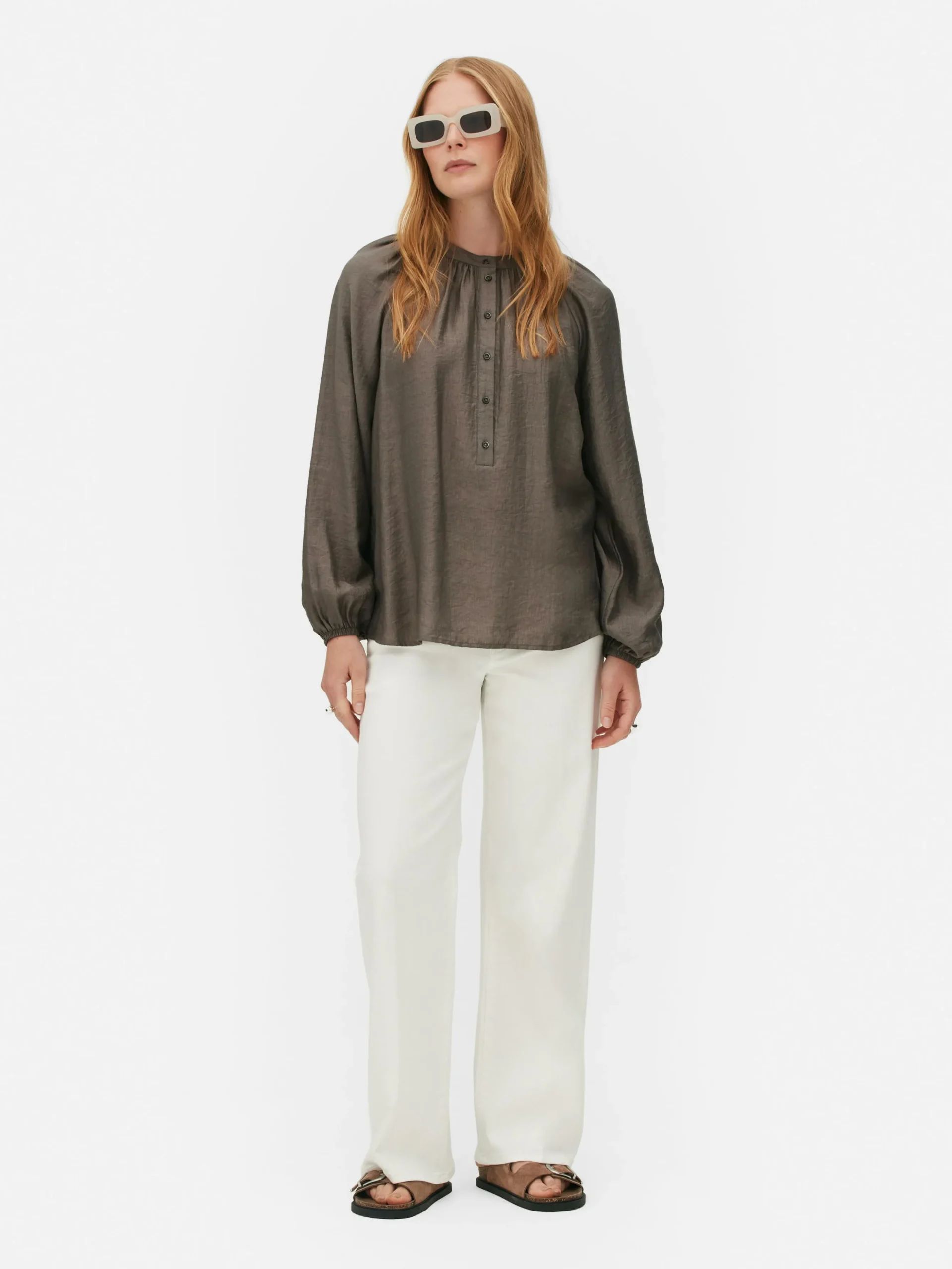Blouse Met Ballonmouwen The Edit