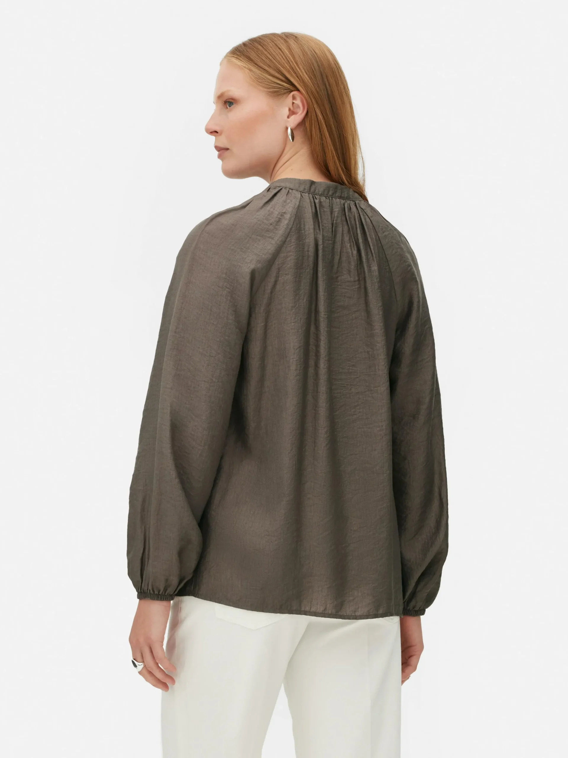 Blouse Met Ballonmouwen The Edit