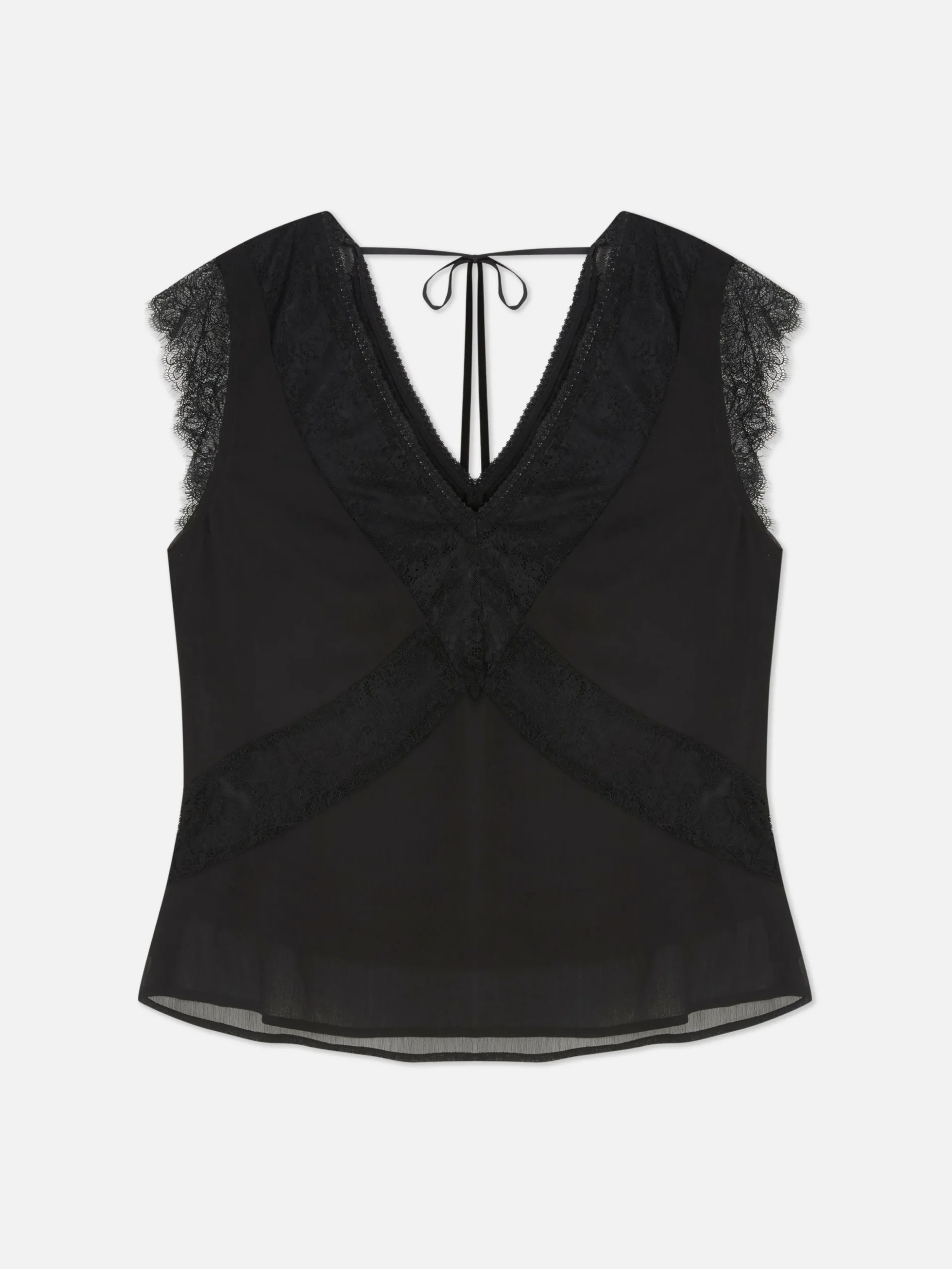 Blouse Met Kanten Rand Beetlejuice X Colleen Atwood