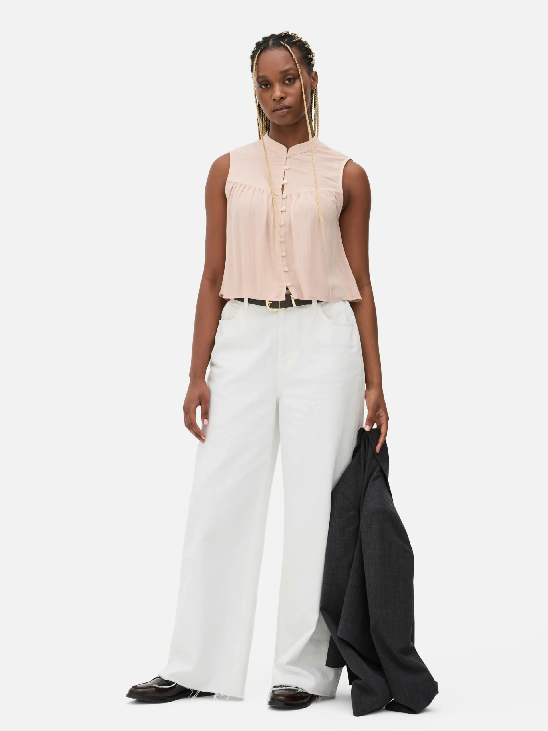 Blouse Met Opengewerkte Details