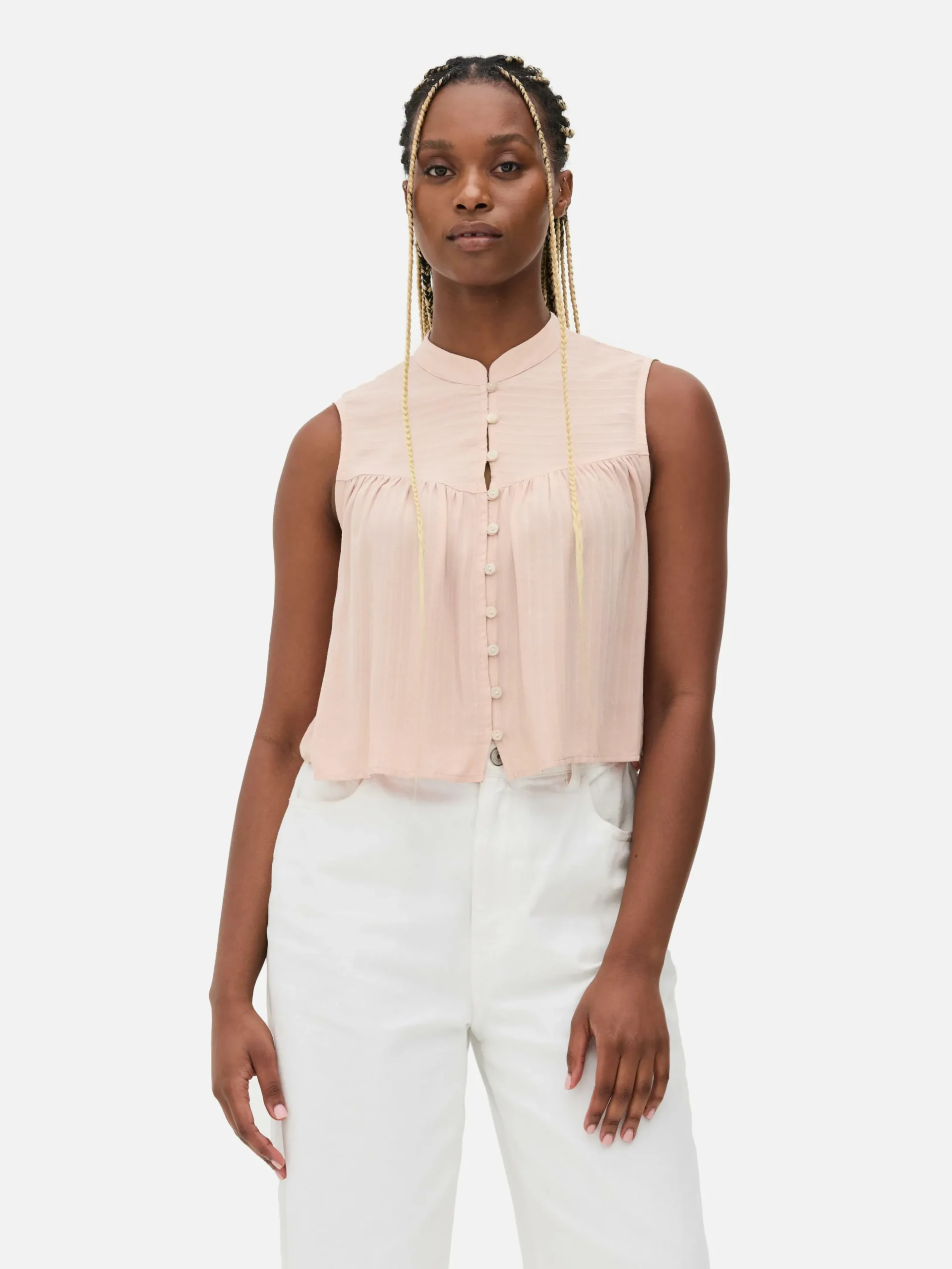 Blouse Met Opengewerkte Details