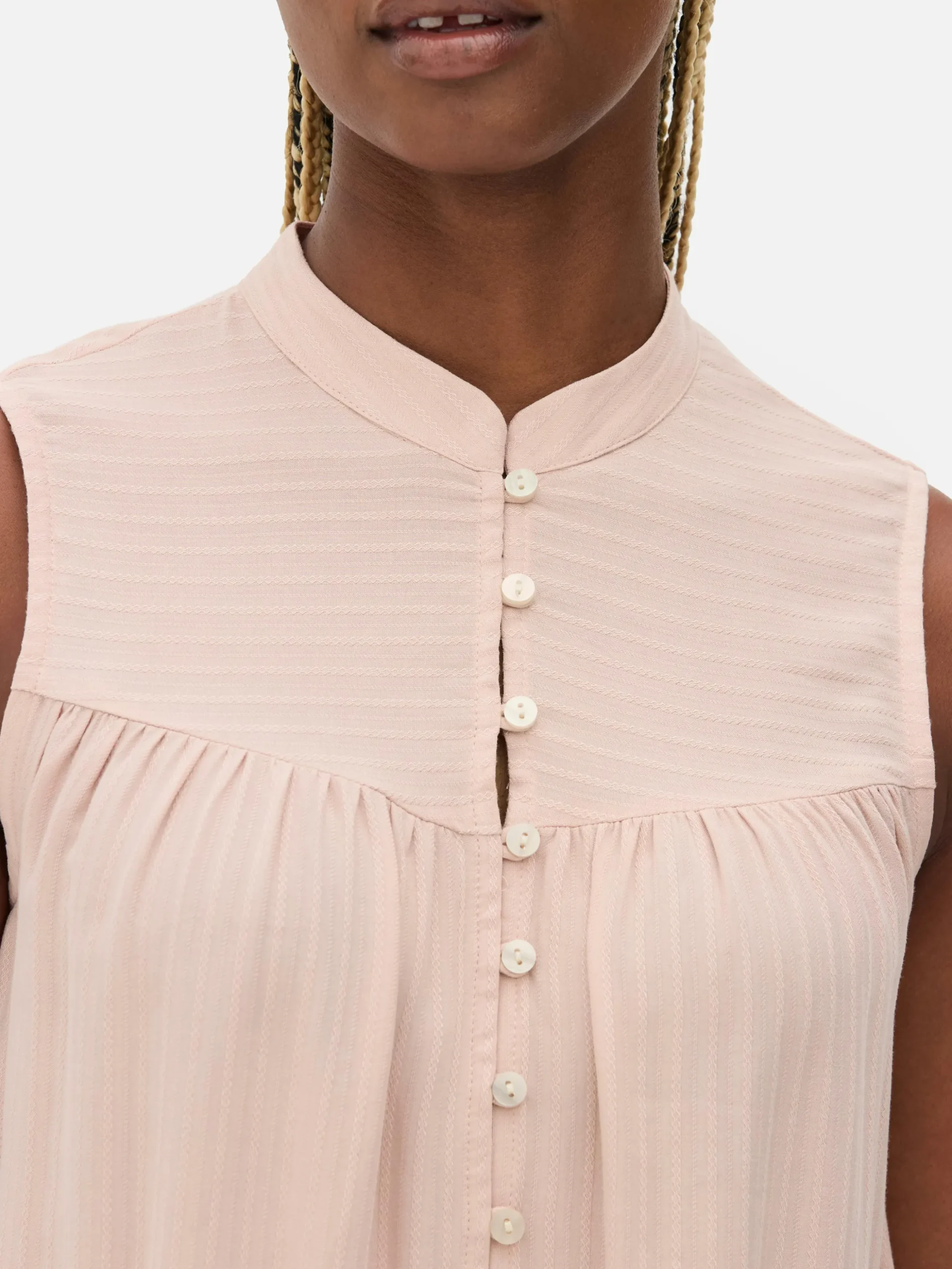 Blouse Met Opengewerkte Details