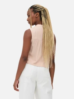 Blouse Met Opengewerkte Details