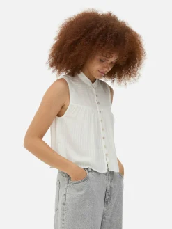 Blouse Met Opengewerkte Details