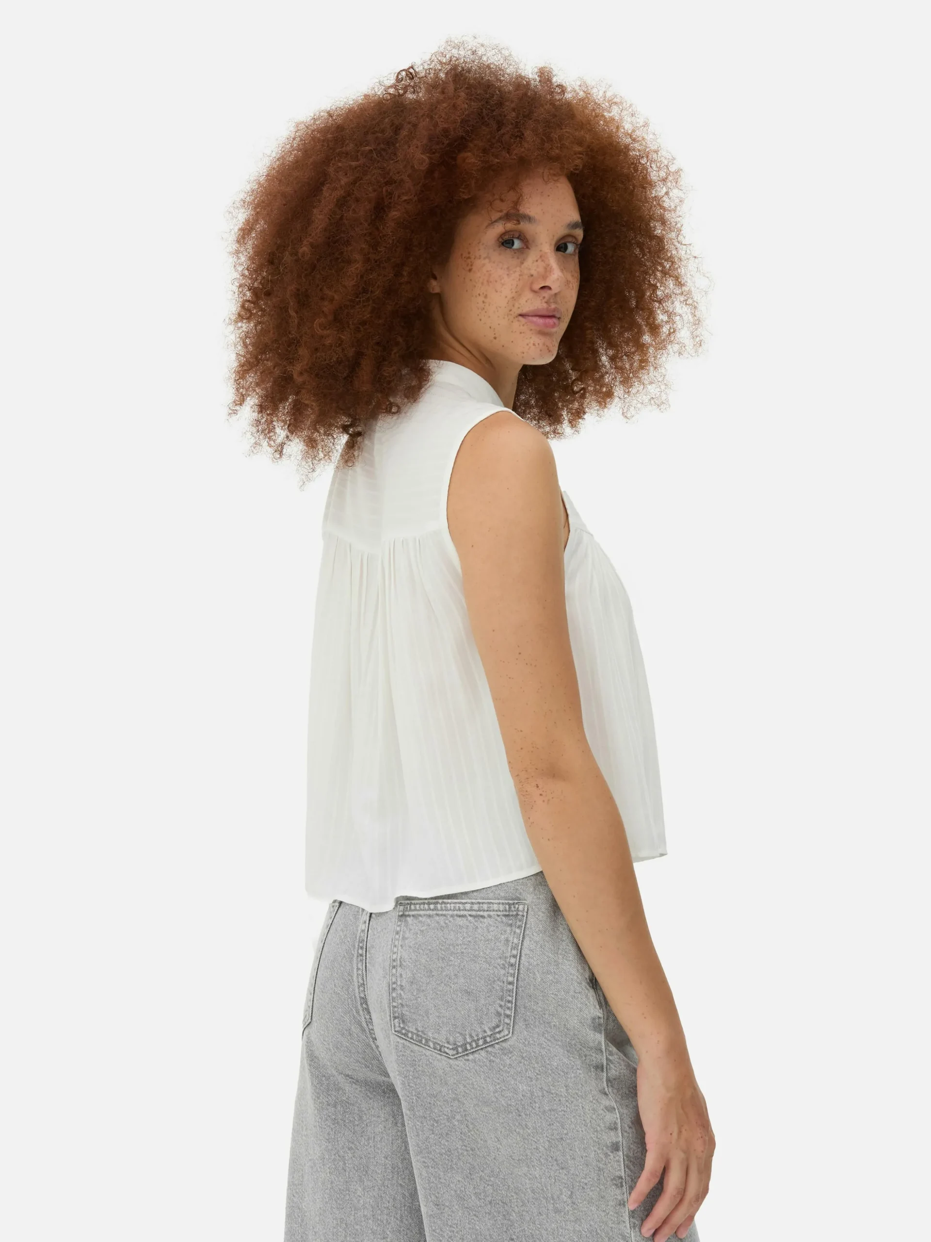 Blouse Met Opengewerkte Details
